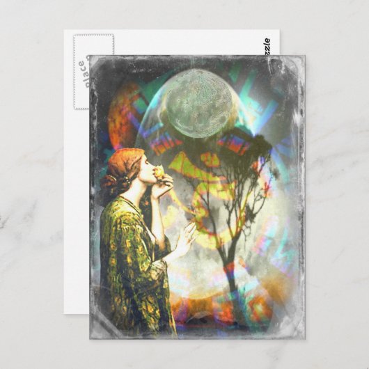 Ruhe mit Postkarte (Vorne/Hinten)