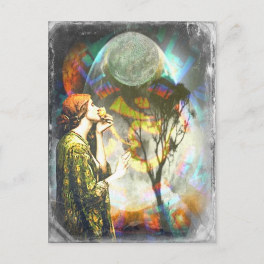 Ruhe mit Postkarte (Vorderseite)