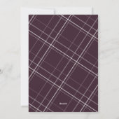 Ruhe modern mindestens 5 Foto lila Weihnachten (Rückseite)