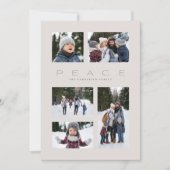 Ruhe modern mindestens 5 Foto Weihnachten neutral (Vorderseite)