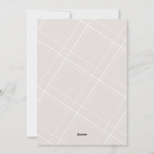 Ruhe modern mindestens 5 Foto Weihnachten neutral (Rückseite)