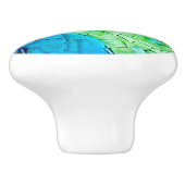 Ruhe Mosaik Keramikknauf (Seitenansicht)