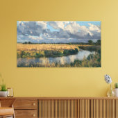 Ruhe nach dem Regen Leinwanddruck (Insitu (Wohnzimmer))