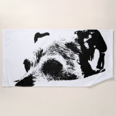 Ruhe neben den Wellen Strandtuch (Vorderseite)