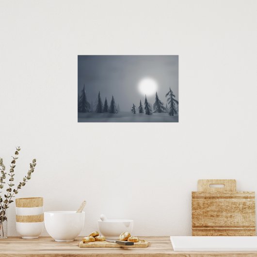 Ruhe Poster (Küche)