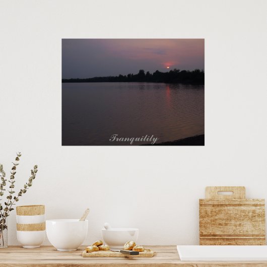 Ruhe Poster (Küche)