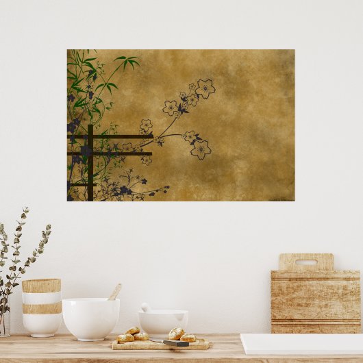 Ruhe Poster (Küche)