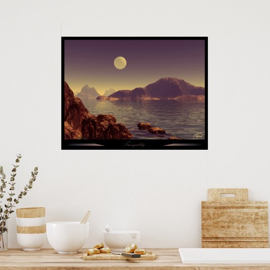 Ruhe Poster (Küche)