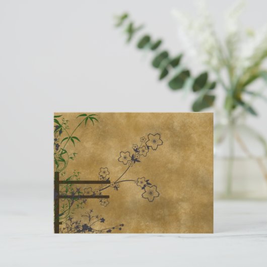 Ruhe Postkarte (Stehend Vorderseite)