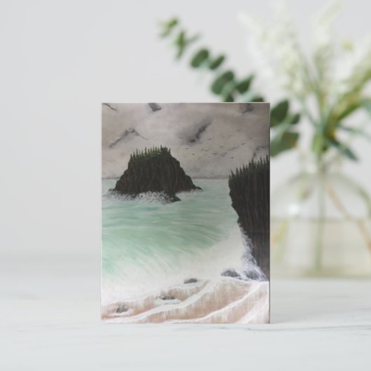 Ruhe Postkarte (Stehend Vorderseite)