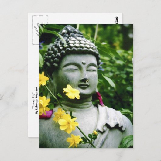 Ruhe Postkarte (Vorne/Hinten)