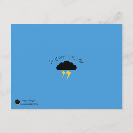 Ruhe Postkarte behalten (Rückseite)