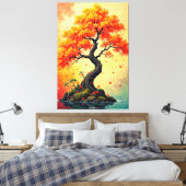 Ruhe Reflektion Leinwanddruck (Insitu (Schlafzimmer))