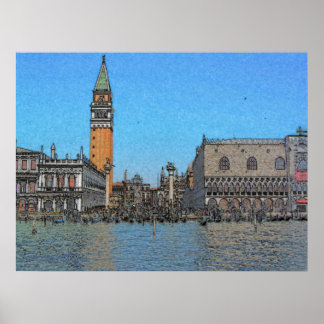 Ruhe Reflektion Poster