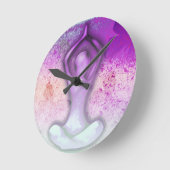 Ruhe Runde Wanduhr (Winkel)