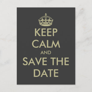 Ruhe Save the Date nach Karte behalten Imitat