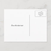 Ruhe Save the Date nach Karte behalten | Lavendel (Rückseite)