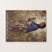 Ruhe, sie dreht sich, amerikanisches Frauenrätsel Puzzle (Horizontal)