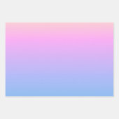 Ruhe Sommersonnenuntergang Abstrakt Geschenkpapier Set (Vorderseite 3)