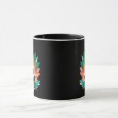 Ruhe-Stärke-Meditations-Aura-Kunst Tasse (Zentrum)
