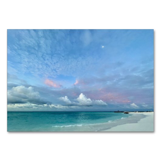 Ruhe Tischnummer (Vorderseite)