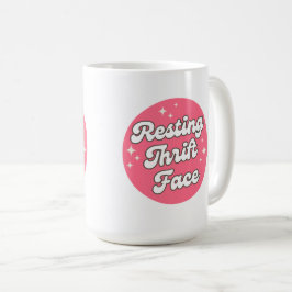 Ruhe-Troedel-Gesicht-Tasse Kaffeetasse