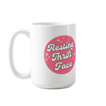 Ruhe-Troedel-Gesicht-Tasse