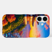 Ruhe über der Metropole Case-Mate iPhone Hülle (Rückseite (Horizontal))