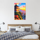 Ruhe über der Metropole Leinwanddruck (Insitu (Schlafzimmer))