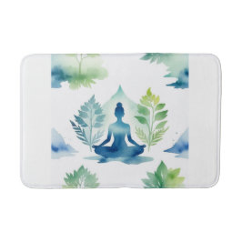 Ruhe über Lotus Badematte