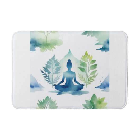 Ruhe über Lotus Badematte (Vorderseite)