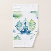 Ruhe über Lotus Badhandtuch Set (Handtuch)