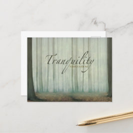 "Ruhe umgibt mich" Motivation Affirmation Postkarte