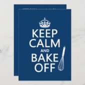 Ruhe und Abkühlung Behalten Einladung (Vorne/Hinten)