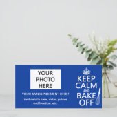 Ruhe und Absicherung behalten Ankündigung (Stehend Vorderseite)