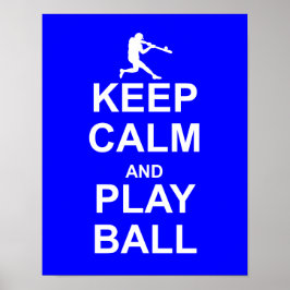 Ruhe und Abspielen von Ball Print oder Poster beha