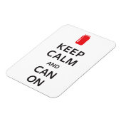 Ruhe und Akkuladung behalten Magnet (Linke Seite)