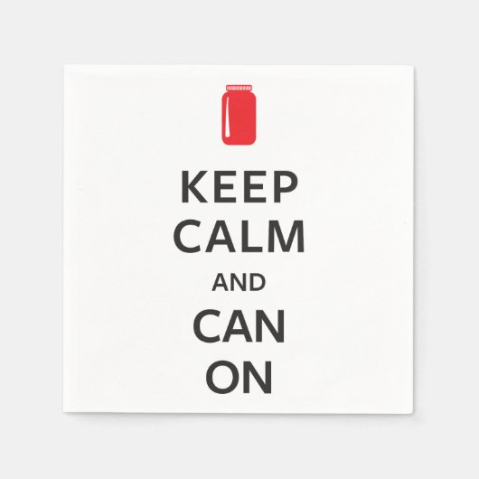 Ruhe und Akkuladung behalten Serviette (Vorderseite)