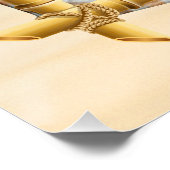 Ruhe und Aloha behalten Poster (Ecke)