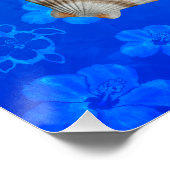 Ruhe und Aloha behalten Poster (Ecke)