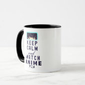 Ruhe und Anime behalten Tasse (Vorderseite Links)
