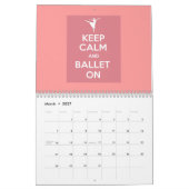 Ruhe und Ballett im Kalender Behalten (Mär 2027)