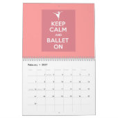 Ruhe und Ballett im Kalender Behalten (Feb 2027)