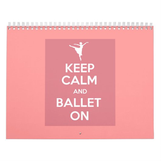 Ruhe und Ballett im Kalender Behalten (Titelbild)