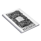 RUHE und Barbarei von Nietzsche Notizblock (Rechte Seite)