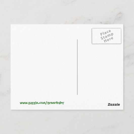 Ruhe und Beschneidung auf Strickhemd oder Geschenk Postkarte (Rückseite)