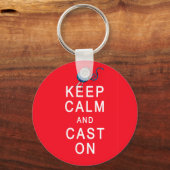 Ruhe und Beschneidung auf Strickhemd oder Geschenk Schlüsselanhänger (Vorderseite)