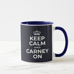 Ruhe und Carney behalten Tasse