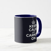 Ruhe und Carney behalten Tasse (VorderseiteRechts)