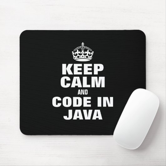 Ruhe und Code in Java lustiges Mousepad behalten (Mit Mouse)